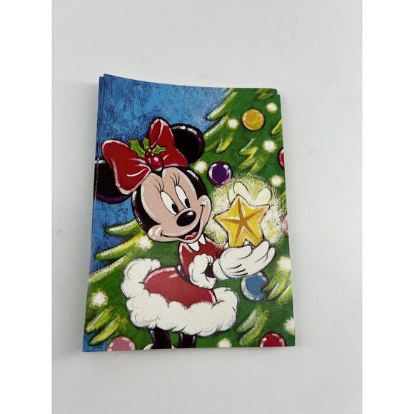 Vintage Mickey Mouse Christmas Greeting Cards Holiday Envelopes 40 Assorted New - Picture 5 of 7